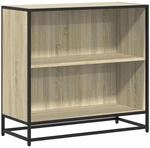 vidaXL B&uuml;cherregal Sonoma-Eiche 80,5x35x76 cm Holzwerkstoff 849105