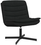 vidaXL Drehstuhl Schwarz 63 x 75 x 76 cm Stoff 42007352