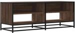 vidaXL TV-Schrank Braun Eiche-Optik 120,5x40x46cm Holzwerkstoff Metall 848893