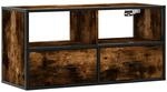 vidaXL TV-Schrank R&auml;uchereiche 80x31x39,5 cm Holzwerkstoff und Metall 848921