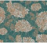 A.S. Cr&eacute;ation Vliestapete Blumen Gr&uuml;n Gold
