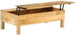 vidaXL Couchtisch Massivholz Mango 110x55x35 cm 246320