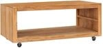 vidaXL Couchtisch 110x60x40 cm Massivholz Teak 288895