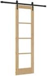 vidaXL Schiebet&uuml;r ORKDAL Natur 61 x 198,5 cm 3332433