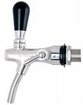 Ich-Zapfe Bierzapfhahn Kompensatorhahn Edelstahl Silber 7 mm