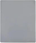 vidaXL Spannbettlaken 2 Stk Jersey Grau 140x200 cm Baumwolle 136205