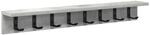 vidaXL Wandmontierter nachttisch Beton Grau 80 x 10,5 x 10,5 cm 874366