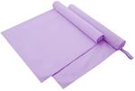 vidaXL Sporthandt&uuml;cher 2 Stk Lila 180 x 90 cm Polyester und Polyamid 42011485