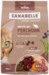 Sanabelle Katzen-Trockenfutter Indoor mit Perlhuhn & Preiselbeeren 400 g