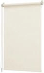 Sekey Seitenzugrollo Verdunkelung ohne Bohren Blickdicht Beige 60x210cm