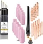STAHLWERK WP-26 WIG Schwei&szlig;zubeh&ouml;r Set 36-teilig