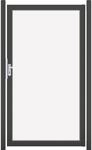 GroJaAmbiente Tor Klarglas Rahmen DB703