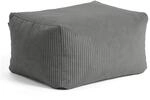 mokebo Pouf oder Hocker aus Cord Der Ruhestifter Sitzhocker oder Sitzpouf in