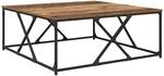 vidaXL Couchtisch Altholz 100 x 100 x 40 cm Holzwerkstoff 882769