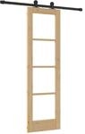vidaXL Schiebet&uuml;r ORKDAL Natur 61 x 198,5 cm 3332097