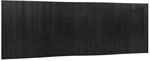 vidaXL Paravent Schwarz Breite 600 cm H&ouml;he 165 cm Bambus 377004