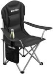Tectake Gepolsterter Campingstuhl Mtx Faltbar Inkl Tragetasche Mit Getr&auml;nkehalter