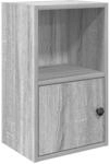 vidaXL B&uuml;cherregal Grau Sonoma 31x24x52 cm Holzwerkstoff 860324