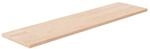 vidaXL Regalboden 80x20x1,5 cm Unbehandeltes Massivholz Eiche 342922