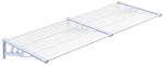 vidaXL T&uuml;rvordach Grau und Transparent 239x90 cm Polycarbonat 153693