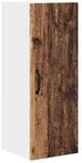 vidaXL K&uuml;chenwandschrank mit T&uuml;r Altholz 30 x 31 x 80 cm Holzwerkstoff 884670
