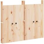 vidaXL T&uuml;ren f&uuml;r Outdoor-K&uuml;che MEPPEL 2 Stk 50x9x82 cm Massivholz Kiefer 832358