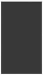 vidaXL Verdunkelungsrollo Schwarz 135x210 cm Stoffbreite 131,6 cm 4010927