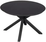 GarWoh Tisch Malaga 120cm Rund Dark Grey Aluminium