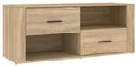 vidaXL TV-Schrank Sonoma-Eiche 100x35x40 cm Holzwerkstoff Modell 3