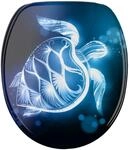 SANILO WC Sitz mit Absenkautomatik Top Glow Turtle