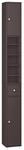 SoBuy Badezimmerschrank Hochschrank Badregal mit 6 Einlegeb&ouml;den 20x180x20cm