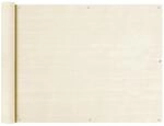 vidaXL Balkon Sichtschutz Creme 90x600 cm HDPE 310927