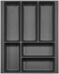 SOTECH ORGA-BOX-2 Besteckeinsatz Tiefe 462 mm H&ouml;he 50,5 mm F&uuml;r Nobilia K&uuml;chen