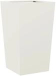 vidaXL Pflanzk&uuml;bel Wei&szlig; 45x45x75 cm Stahl 851096