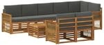 vidaXL Sofagarnituren Massivholz Akazie 3384538