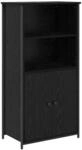 vidaXL Highboard Schwarz Eichen-Optik 62 x 36 x 121,5 cm Holzwerkstoff 882256