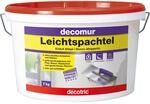 Decotric Leichtspachtel Decomur Wei&szlig; 7 kg