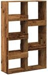 vidaXL B&uuml;cherregal Altholz-Optik 100x33x155,5 cm Holzwerkstoff 3309400
