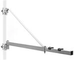 Wiltec Schwenkarm Halterung f&uuml;r Seilzug 600kg 110cm Seilwinde Seilhebezug...