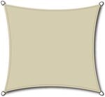 Siena Garden Solino Sonnensegel Ecru quadr. 3,6x3,6x3,6x3,6 m