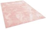 Pergamon Luxus Super Soft Fellteppich Pearl Rosa 200x290cm