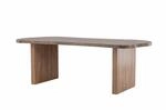 ebuy24 Eleonora Esstisch Oval 100x230 cm Braun