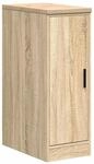 vidaXL Garagen-Aufbewahrungsschrank Sonoma-Eiche Massivholz Kiefer 860555