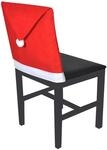 vidaXL 6x Stuhlhussen Weihnachtsm&uuml;tzen