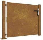 vidaXL Gartentor 105 x 80 cm Cortenstahl 153262