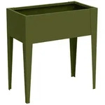 Westmann Hochbeet Vedura S Olivgr&uuml;n 40 cm x 74 cm x 80 cm