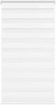 vidaXL Doppelrollo Wei&szlig; 85x150 cm Stoffbreite 80,9 cm Polyester 4014752