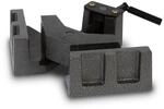 EBERTH Winkelschraubstock 104mm Backenbreite 60mm Spannweite 34mm Backenh&ouml;he