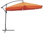 DELUKE Ampelschirm CALLI &Oslash; 300cm 6-Eckig Terrakotta Polyester Sonnenschirm mit