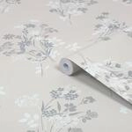 Laura Ashley Vliestapete Igerna Natural Beige FSC&reg;